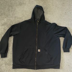 Carhartt Sherpa lined rain defender hoodie